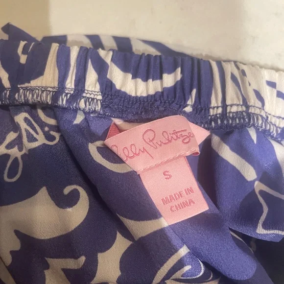 Lilly Pulitzer Blue and White Women's romper - Picture 2 of 3